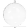 Läbipaistvad jõuluehted 12 cm - 5 tk komplekt Ruhhy 22278