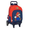 Kooliseljakott Super Mario Trick Punane Tumesinine 33 x 45 x 22 cm