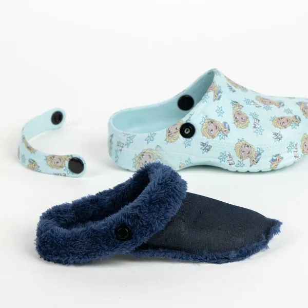 House Slippers Frozen Light Blue 26-27
