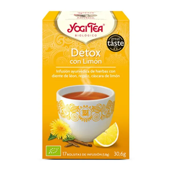 Yogi Tea Detox Con Limon 17 X 1,8g