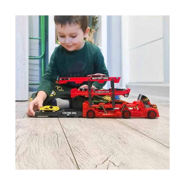 TIR truck set with 6 cars 22515