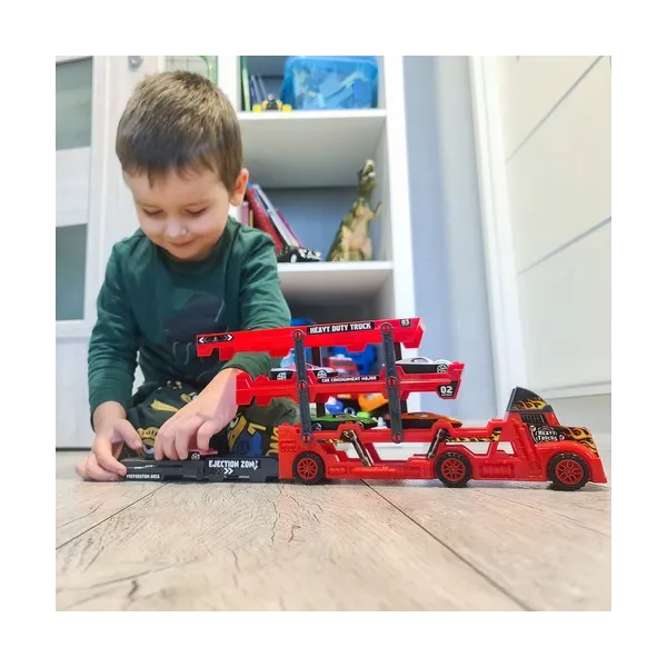 TIR truck set with 6 cars 22515