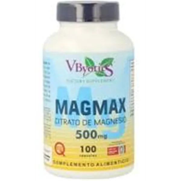 V.byotic Magmax Magnesio Citrato 500 Mg 100 Capsulas