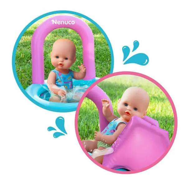 Kūdikių lėlė Nenuco Pool Party 35 cm