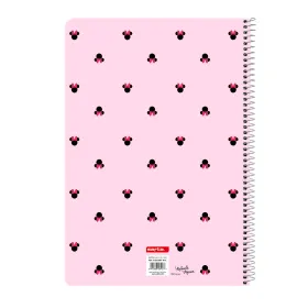 Gredzenveida stiprinājums Minnie Mouse Naive Rozā A4 21.5 x 31 x 1 cm