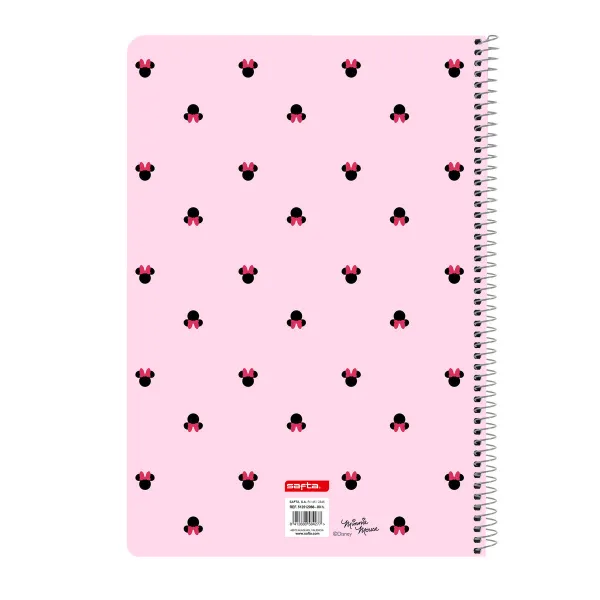 Book of Rings Minnie Mouse Naive Pink A4 80 Sheets