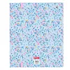 Ring binder Vicky Martín Berrocal Paraíso Blue Pink 27 x 32 x 3.5 cm