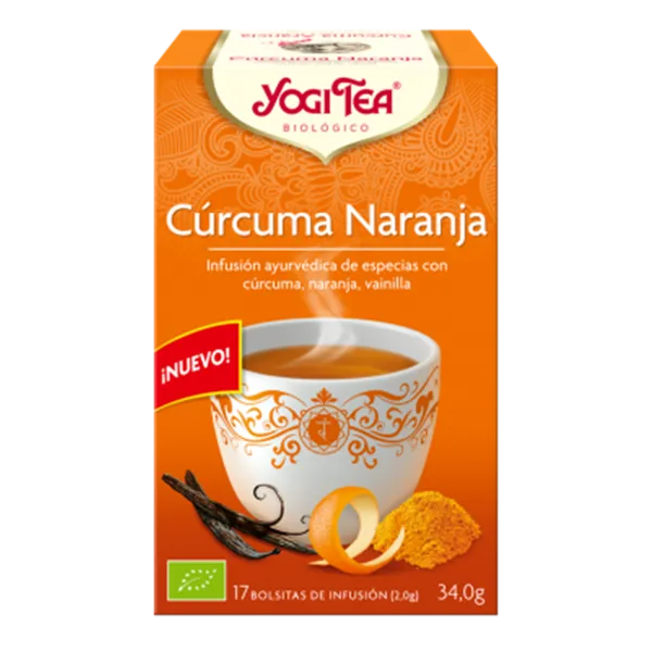 Yogi Tea Curcuma Naranja 17 X 2g