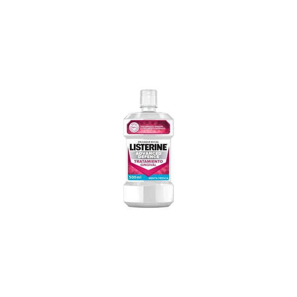 Listerine Advanced Enjuague Bucal Tratamiento Gingival 500ml