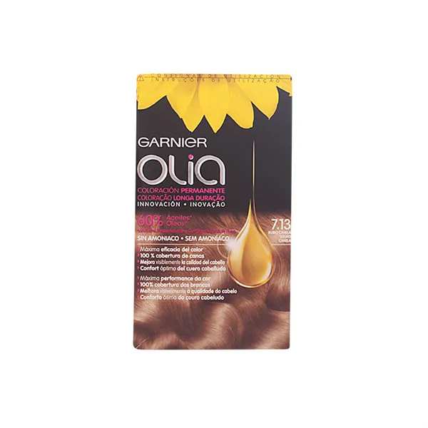 Garnier Olia Permanent Coloring 7,13 Blonde Cinnamon