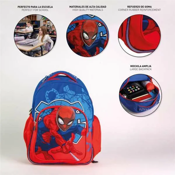 Mokyklinis krepšys Spider-Man Mėlyna