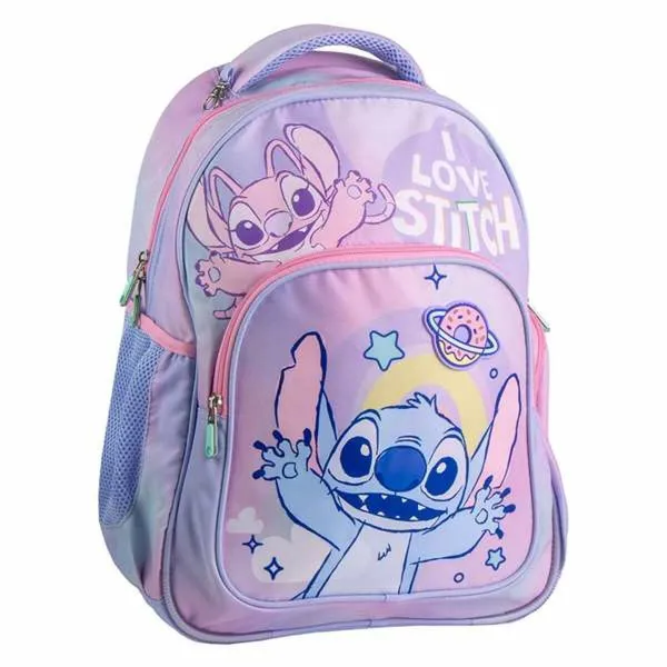 Koululaukku Stitch Liila