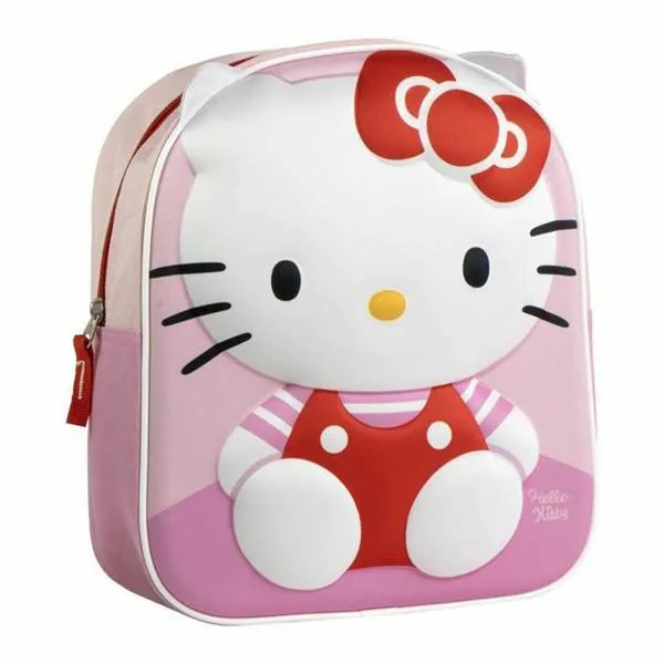 Mokyklinis krepšys Hello Kitty Rožinė