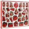 WOODEN HANGINGS / CHRISTMAS TREE BALLS 30 pcs