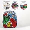 Школьный рюкзак 3D The Avengers Чёрный 25,0 x 31,0 x 10,0 cm