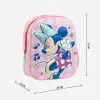 3D-kooliseljakott Minnie Mouse Roosa 25,0 x 31,0 x 10,0 cm