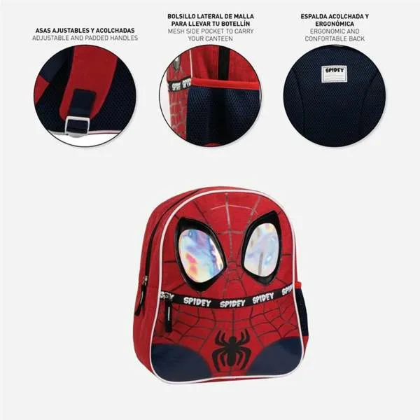 Koululaukku Spidey Punainen