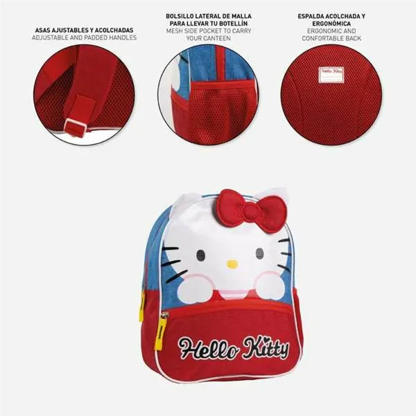 Школьный рюкзак Hello Kitty Синий