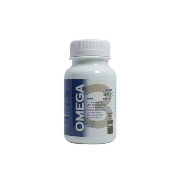 Sotya Aceite Pescado Omega 3 1400 Mg 50 Perlas