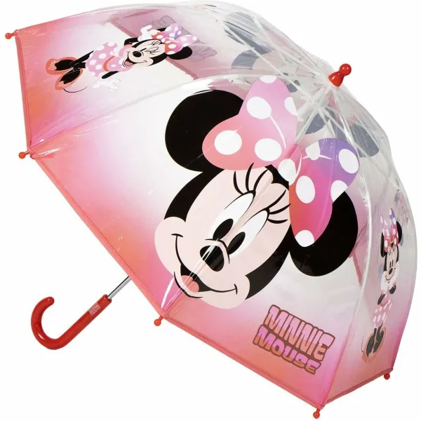 Зонт Minnie Mouse Красный Ø 71 cm 45 cm