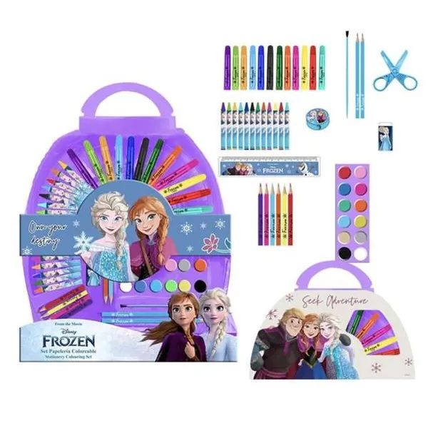 Piirustussetti Frozen Liila