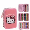 Penālis Hello Kitty Rozā 12,5 x 6,5 x 19,5 cm
