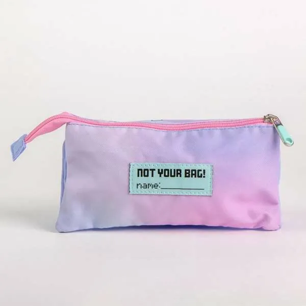 Holdall Stitch Lilac 2,2 x 1,1 x 22,5 cm
