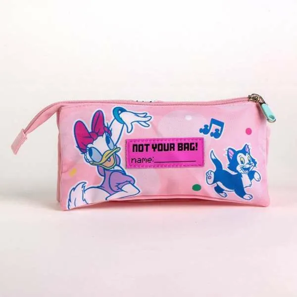 Triple Carry-all Minnie Mouse Pink 2,2 x 1,1 x 22,5 cm