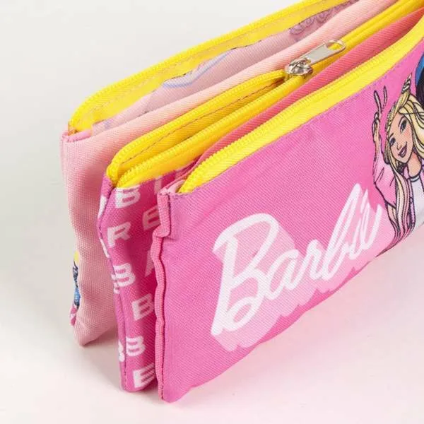 Triple Carry-all Barbie Fuchsia 2,2 x 1,1 x 22,5 cm