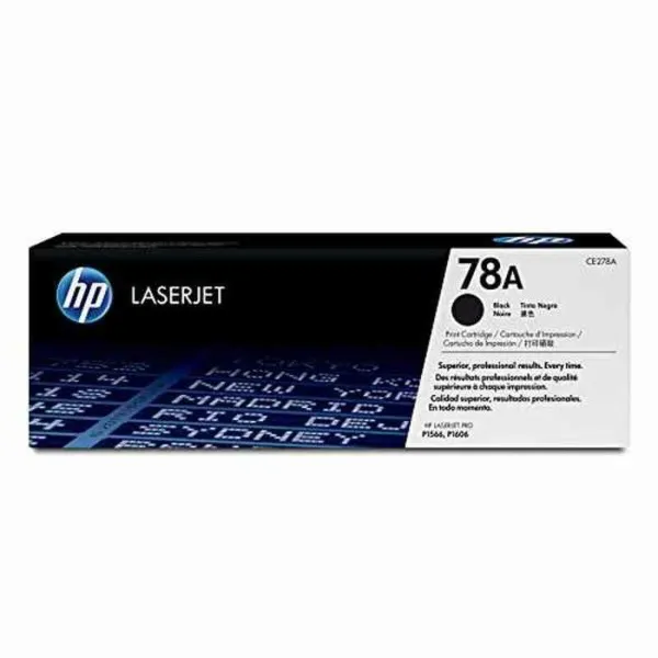 Original Toner HP ce278a Black Multicolour