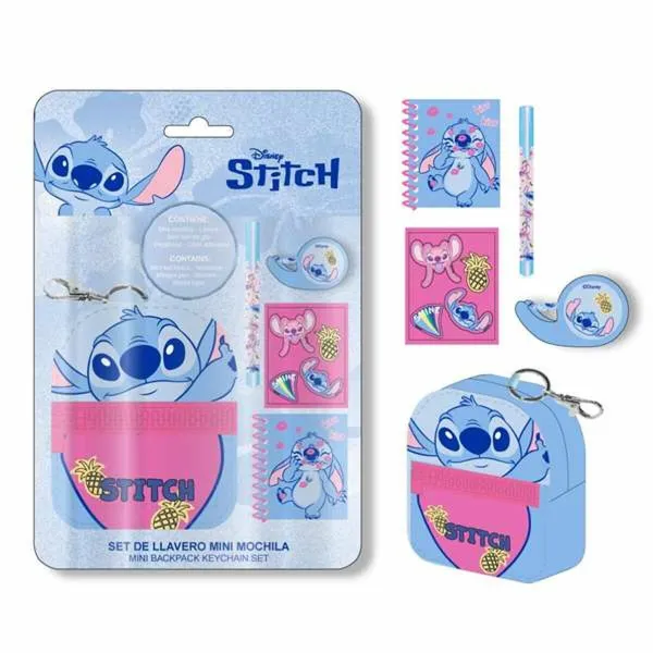 Toimistotarvikesetti Stitch 5 Kappaletta