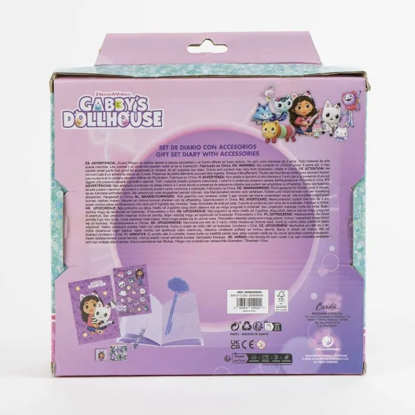 Set de Papetărie Gabby's Dollhouse Spalvotas