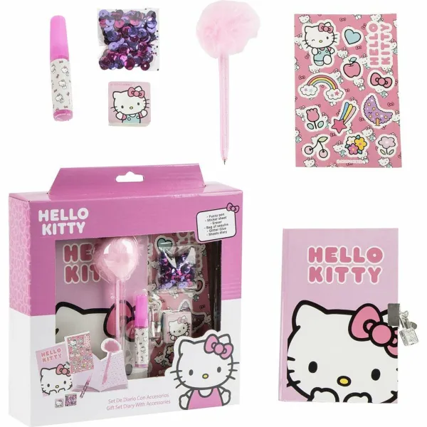 Toimistotarvikesetti Hello Kitty Monivärinen