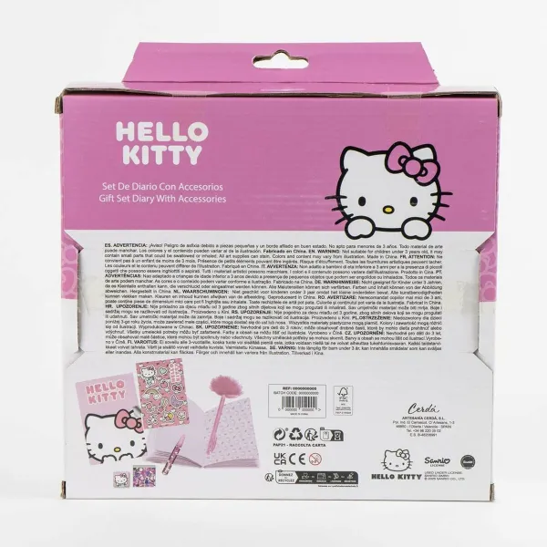 Toimistotarvikesetti Hello Kitty Monivärinen