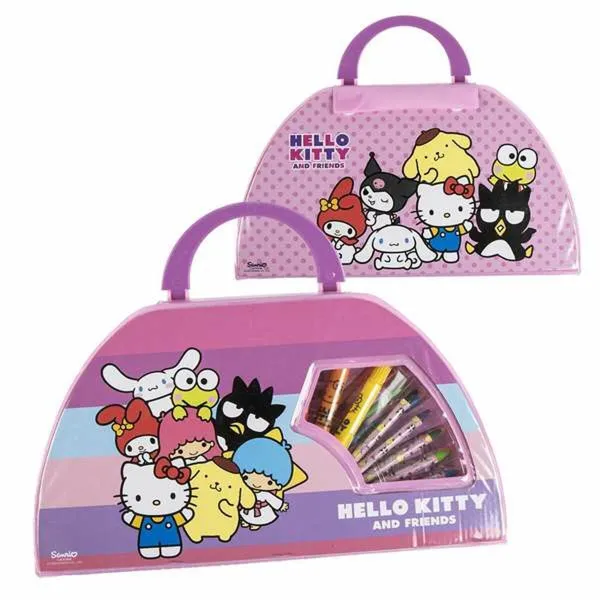 Kancelejas Komplekts Hello Kitty Rozā