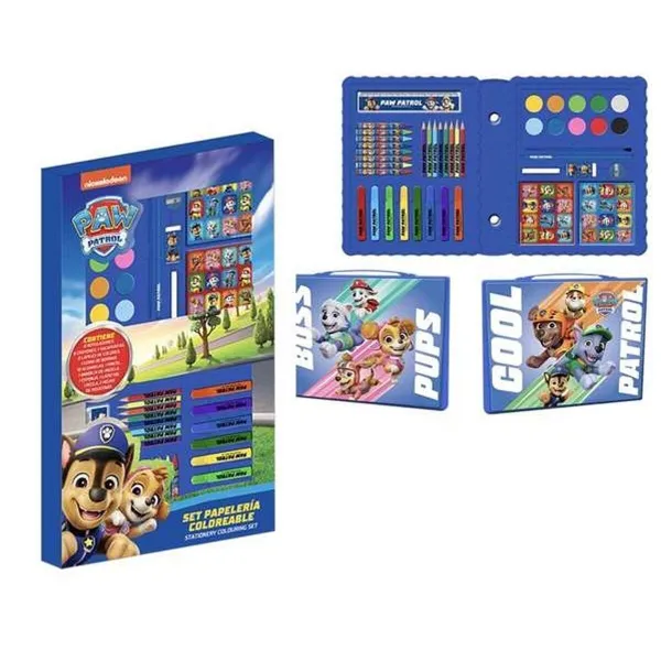 Stationery Set The Paw Patrol Blue