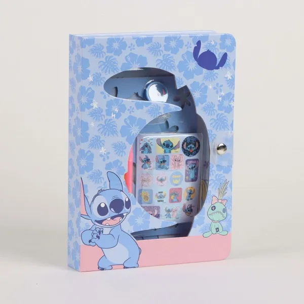 Toimistotarvikesetti Stitch Monivärinen 8 Kappaletta