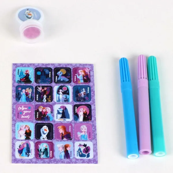 Set de Papetărie Frozen Spalvotas 8 Dalys