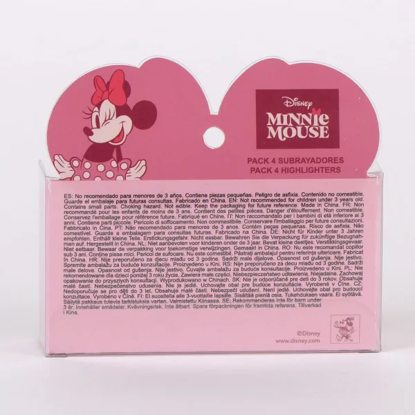 Ryškintojas Minnie Mouse Rožinė 5 Dalys
