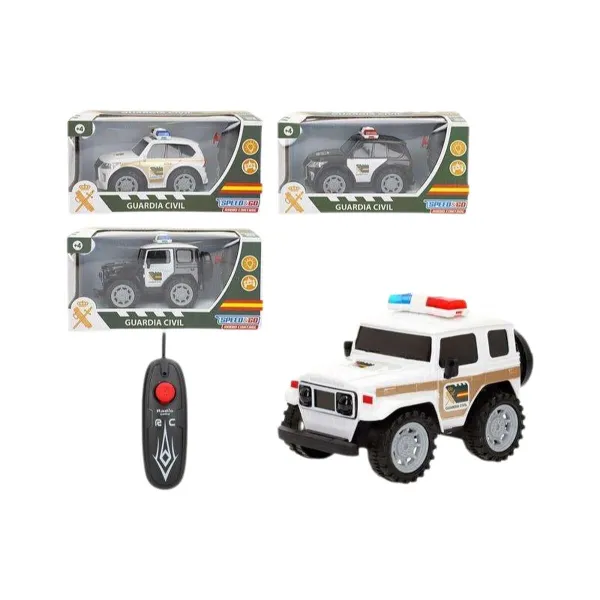 Ar Pulti Vadāma Automašīna Colorbaby 1:24 Militārā policija