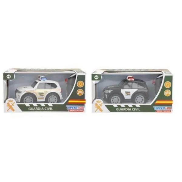 Ar Pulti Vadāma Automašīna Colorbaby 1:24 Militārā policija