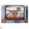 Motorcycle Bburago Wrb Ktm Cross 1:18