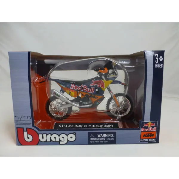 Anglija Bburago Wrb Ktm Cross 1:18