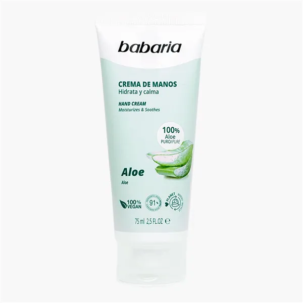 Babaria Aloe Vera Crema De Manos 75ml