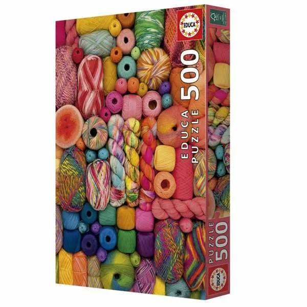 Puzle un domino komplekts Educa Threads 500 Daudzums
