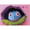 4-Puzzle Set Educa Friendly Dinosaurs