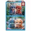 Puzzle Educa Adorable Monsters 100 Pieces (2 Units)