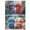 Dėlionė Educa Adorable Monsters 100 Dalys (2 vnt.)