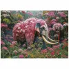 Головоломка Educa Floral Elephant