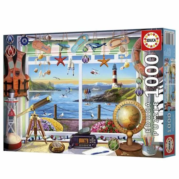 Puzle un domino komplekts Educa 20256 Life in the Shore